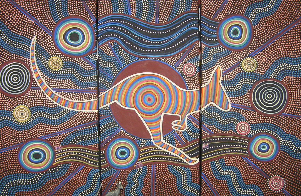 Ancient Australian Aboriginal Dot Art